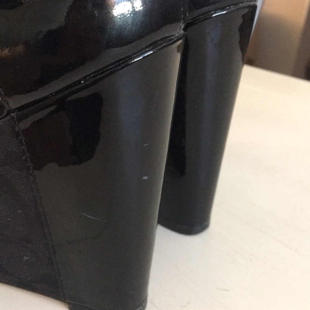 COACH patent leather wedges - Picture 10 of 13